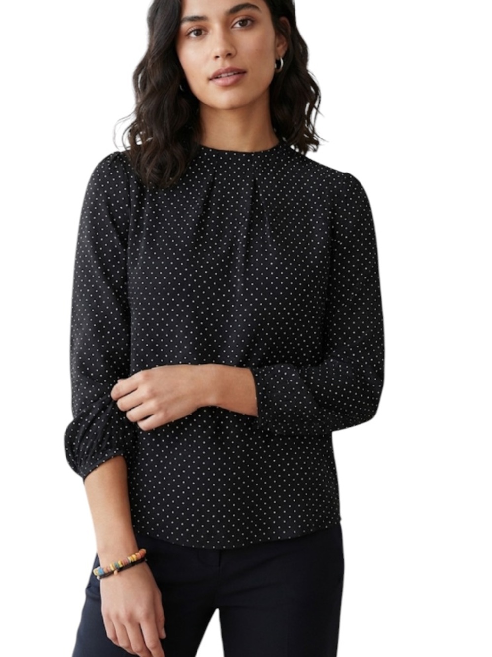 WHO what wear women's blouse size XS in excellent condition